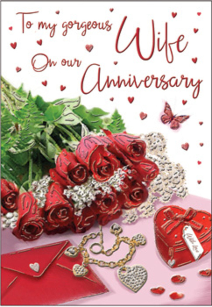In this rich, romantic tableau, a classic bouquet of red roses takes centre stage, evoking the timeless charm of a carefully crafted anniversary gift delivered to a home near the leafy streets of Golders Green. Each rose is luxuriously full, its petals unfurling in velvety, saturated layers of crimson, and wrapped with an eye for balance and elegance. The blooms are entwined with lush greenery that spills softly around them, echoing the natural abundance found in nearby Hampstead Garden Suburb. At the base of the arrangement sit delicate heart motifs and filigree lace-like textures, adding a whisper of vintage romance. Beside the flowers rests a vivid red box, its neat edges and satin finish hinting at a treasured piece of jewellery nestled within, while a matching jewellery set glints gently, catching the light with small flashes of gold and silver. The card itself features a flowing, scripted message, partially visible, inviting the viewer to imagine heartfelt words of gratitude and affection written inside. The surrounding surface shimmers subtly, like a well-laid anniversary table prepared for an intimate celebration at home. Soft highlights glide across the roses and keepsakes, while shadows pool gently around them, creating depth and a sense of quiet privacy. The overall mood is one of warmth and closeness, as if the entire scene was thoughtfully styled by a local Golders Green florist to commemorate years of shared memories, turning a simple card and bouquet into a lasting keepsake of love.